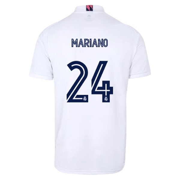 Maglia Real Madrid Prima NO.24 Mariano 20/21 Bianco